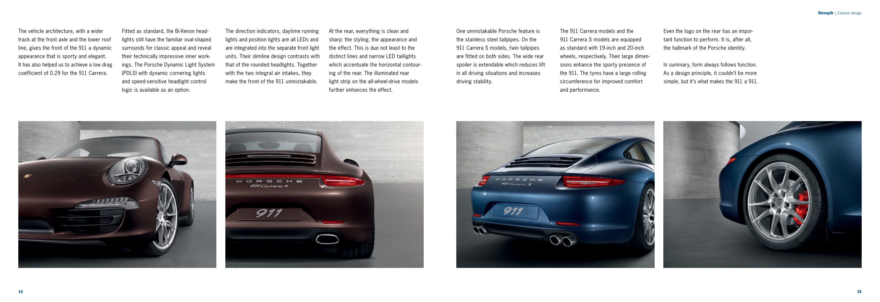 2014 Porsche 911 Brochure Page 54